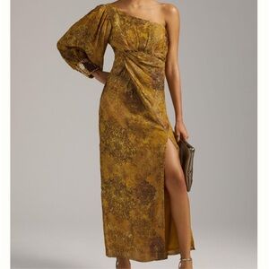 Nirmooha One-Shoulder Shine Dress